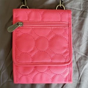 Thirty-one Mini Crossbody in Coral